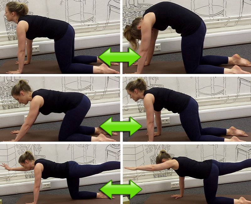 Упражнения от боли в пояснице при беременности